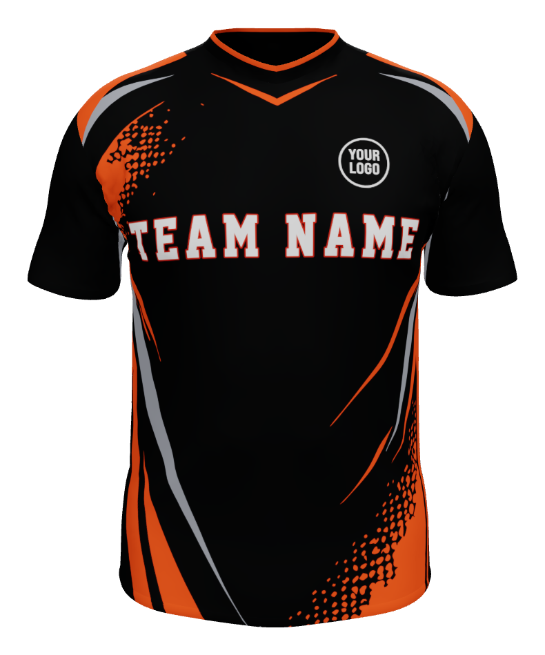 Pregame V-Neck Male SS Jersey, design 39