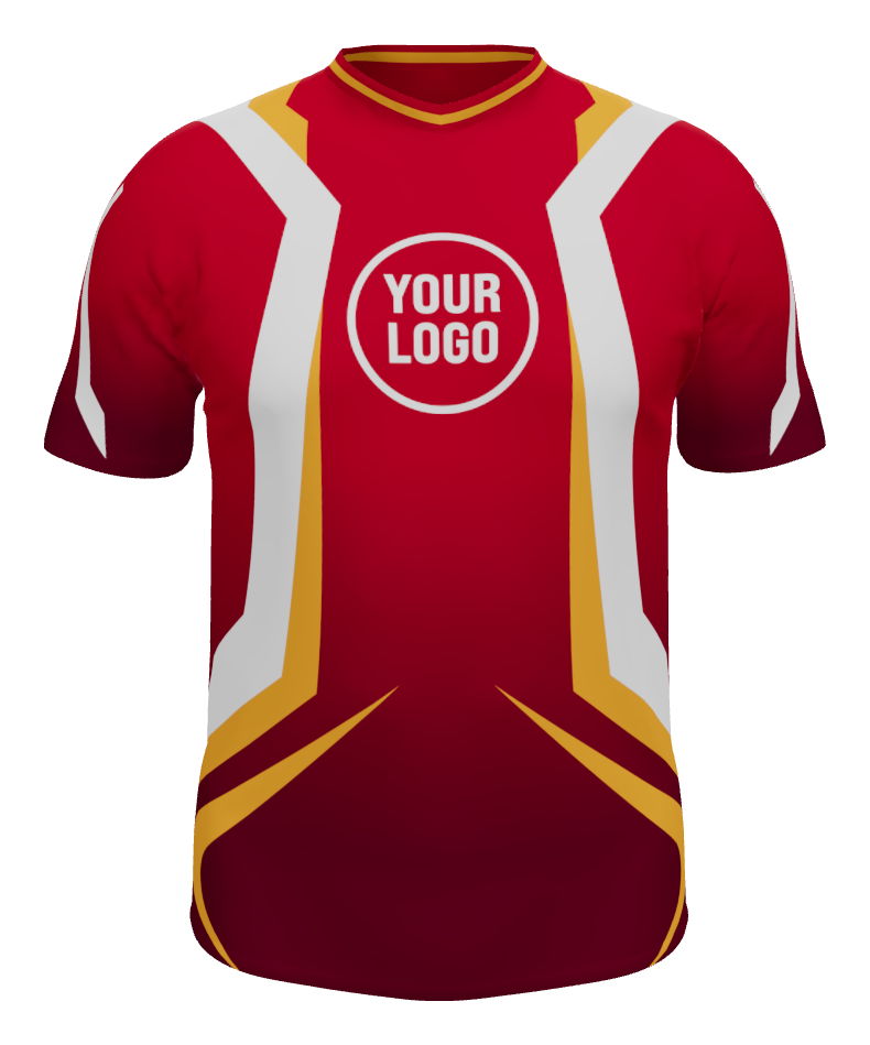 Pregame V-Neck Male SS Jersey, design 06