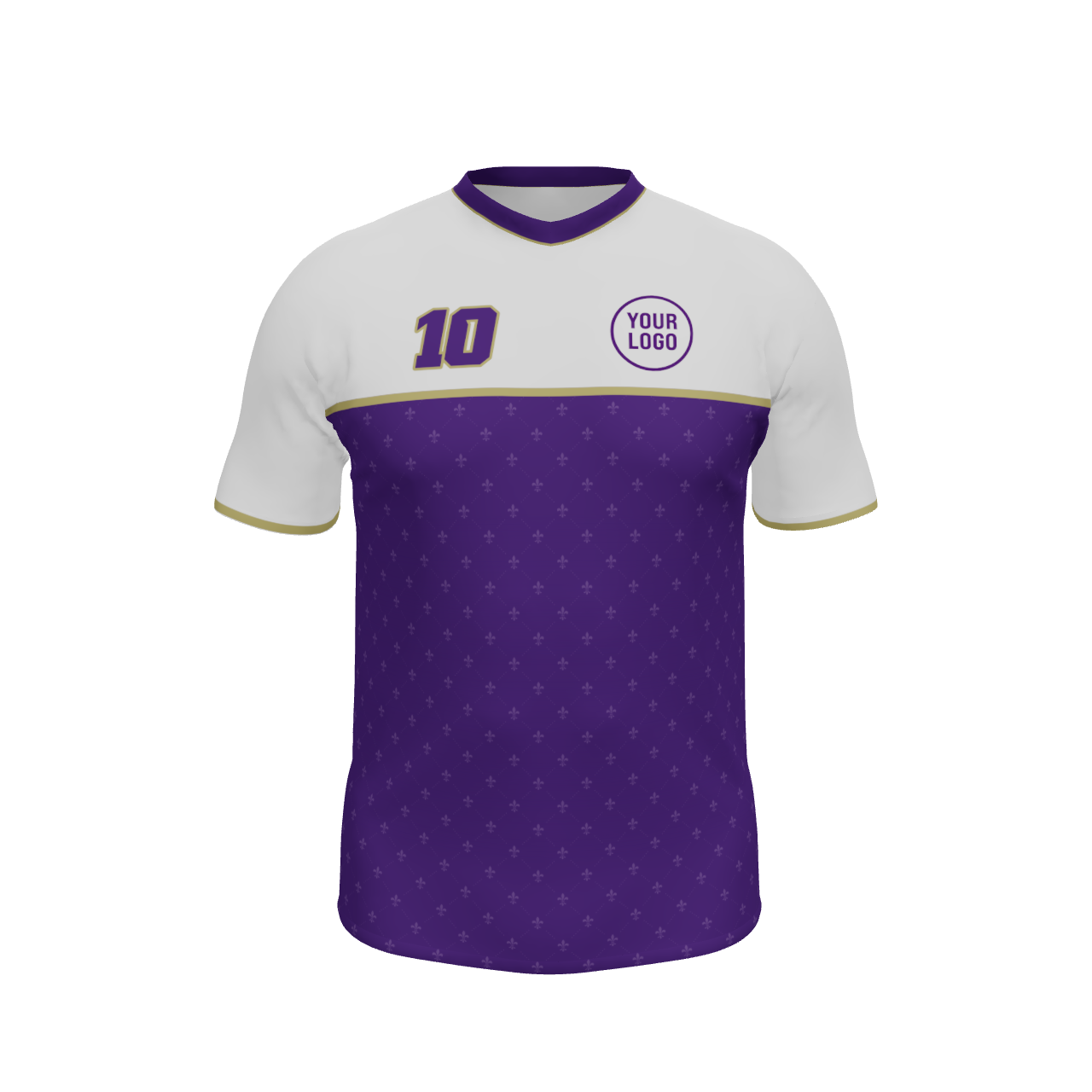 Pregame V-Neck Male SS Jersey, design 24