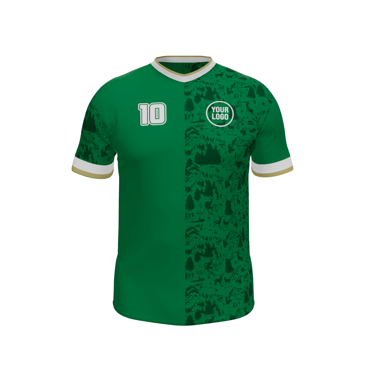Pregame V-Neck Male SS Jersey, design 20