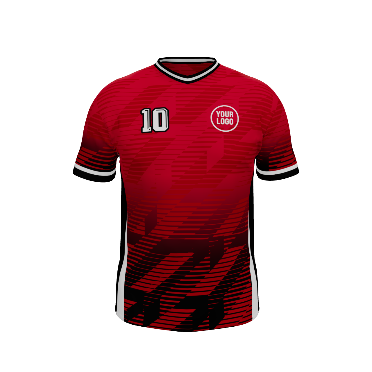 Pregame V-Neck Male SS Jersey, design 37