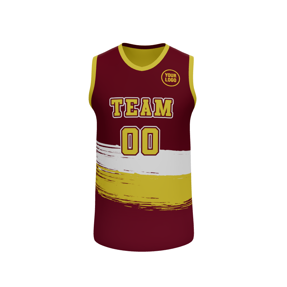 Mens Rebound Reversible Basketball Jersey, design 04