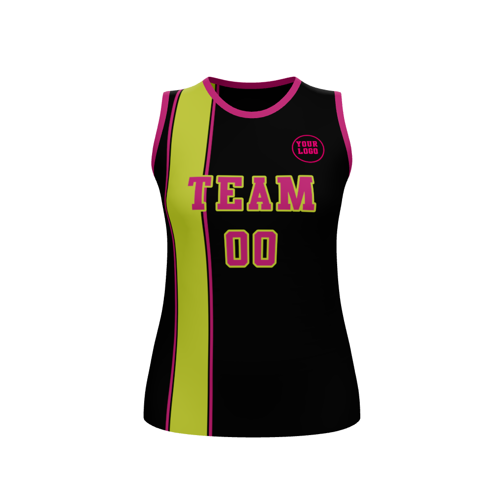 Womens Freethrow Basketball Jersey, design 06