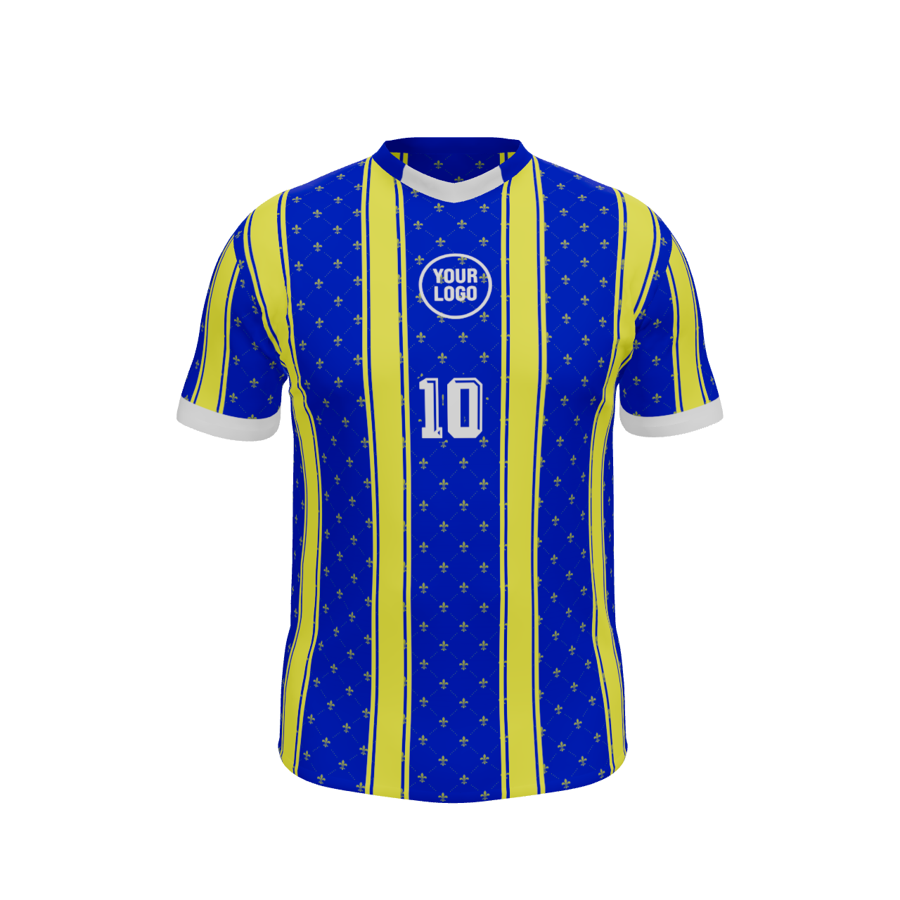 Pregame V-Neck Male SS Jersey, design 36