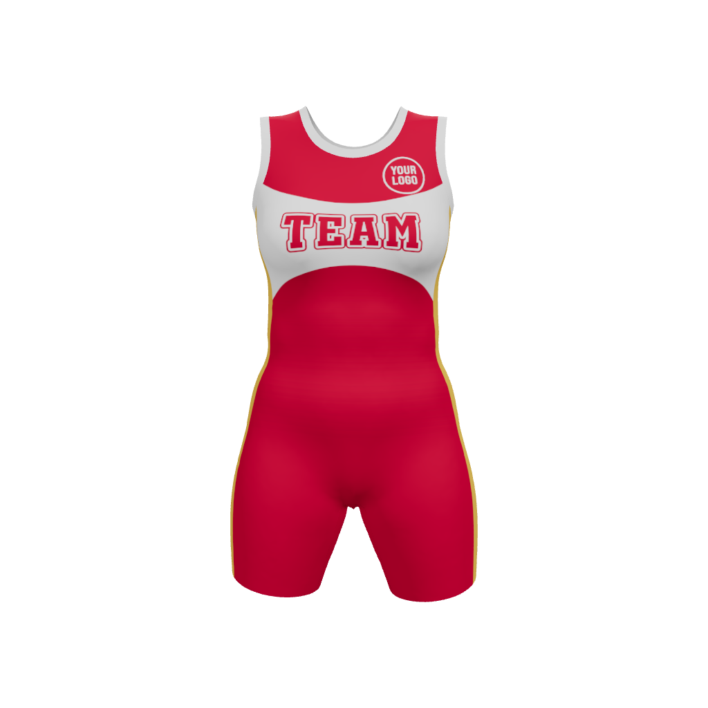 Female Grind Wrestling Singlet, design 04