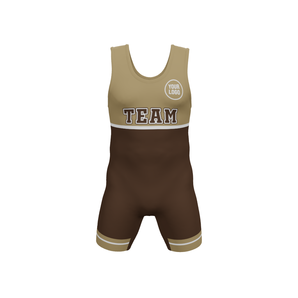 Male Grind Wrestling Singlet, design 11