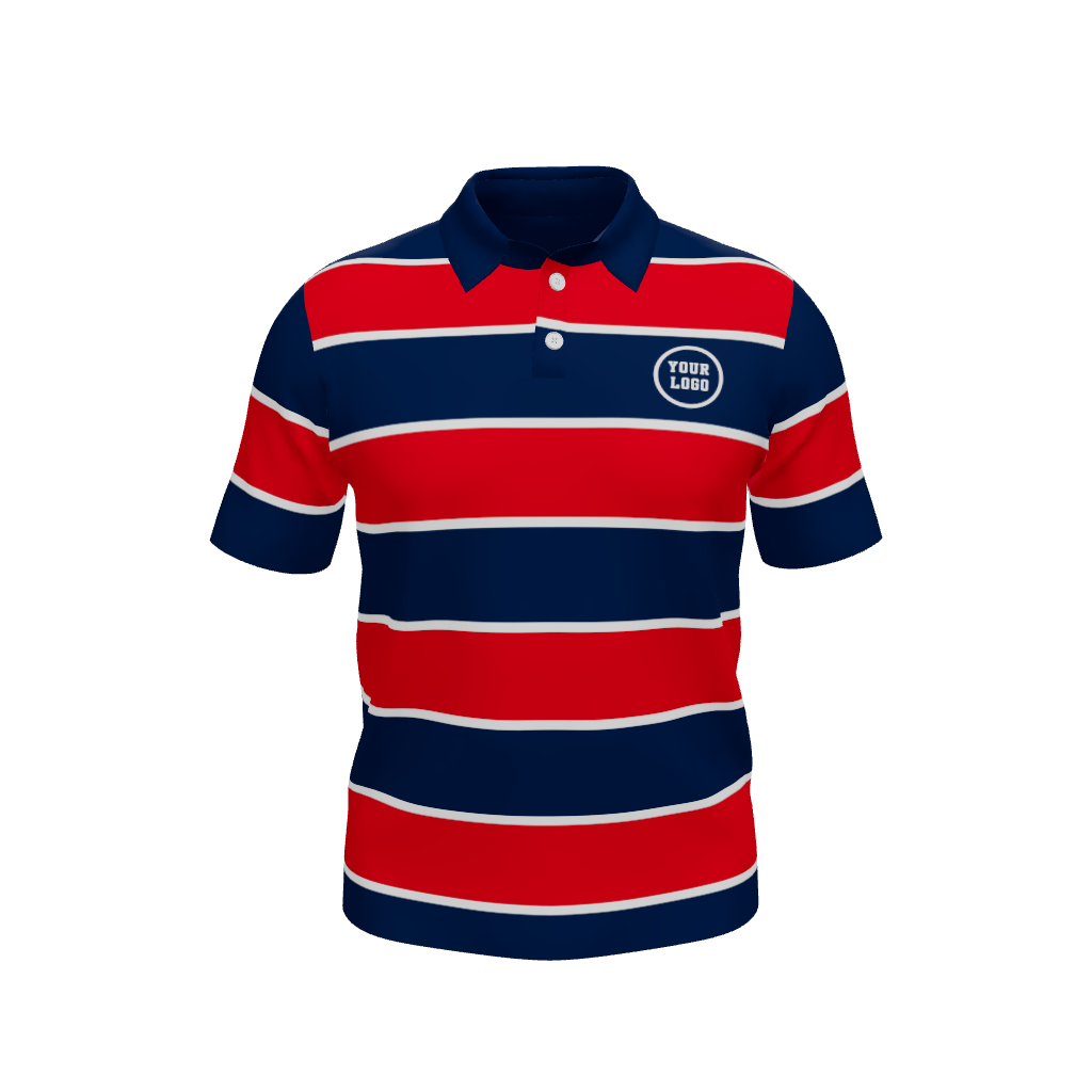 Polo with Casual Collar, design 07