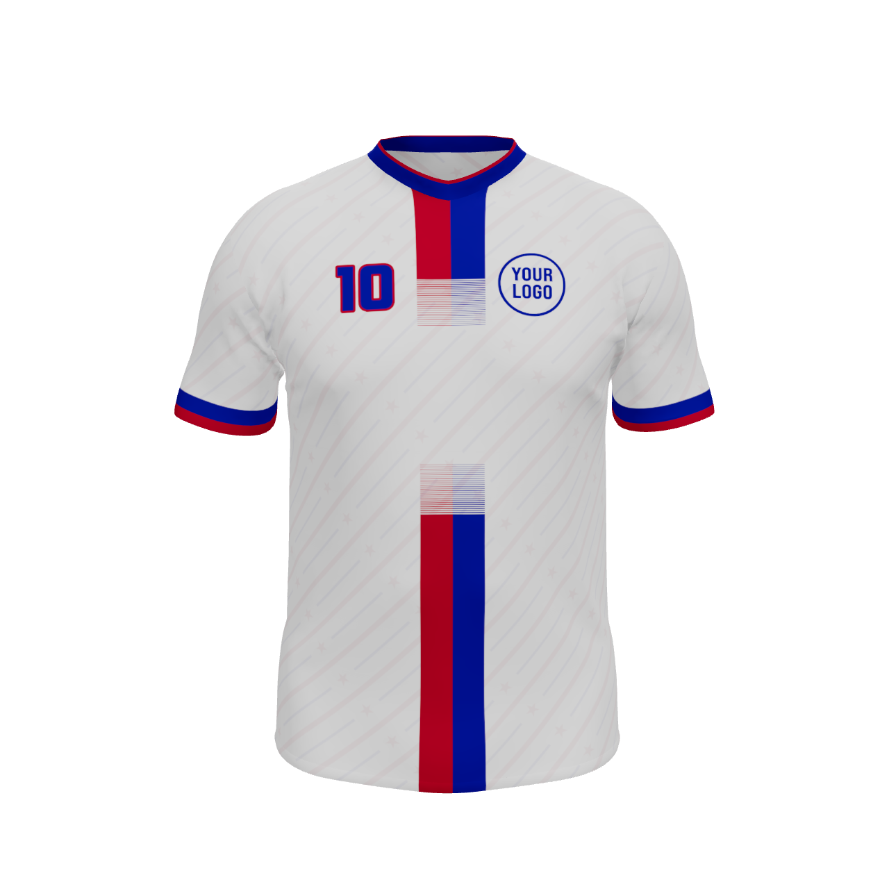 Pregame V-Neck Male SS Jersey, design 28