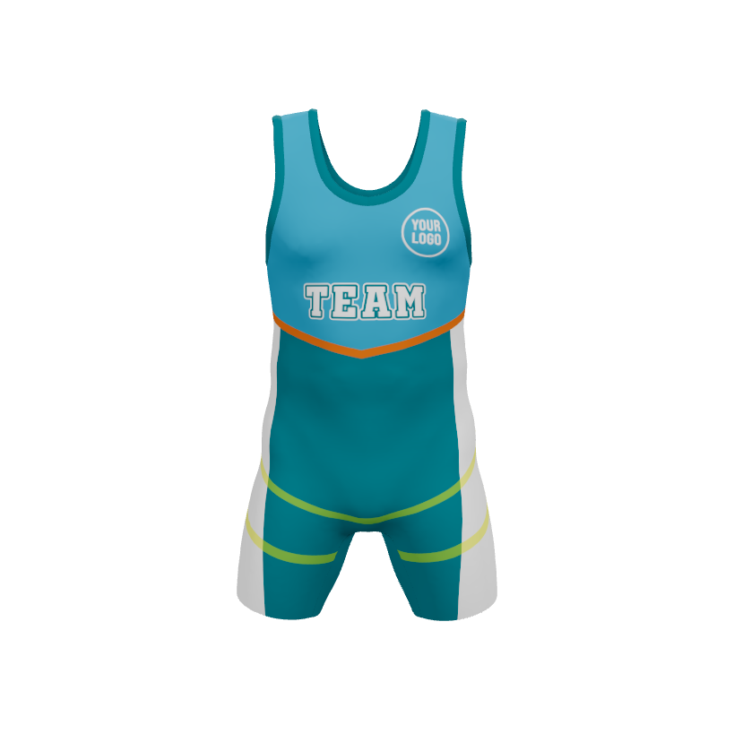 Male Grind Wrestling Singlet, design 08