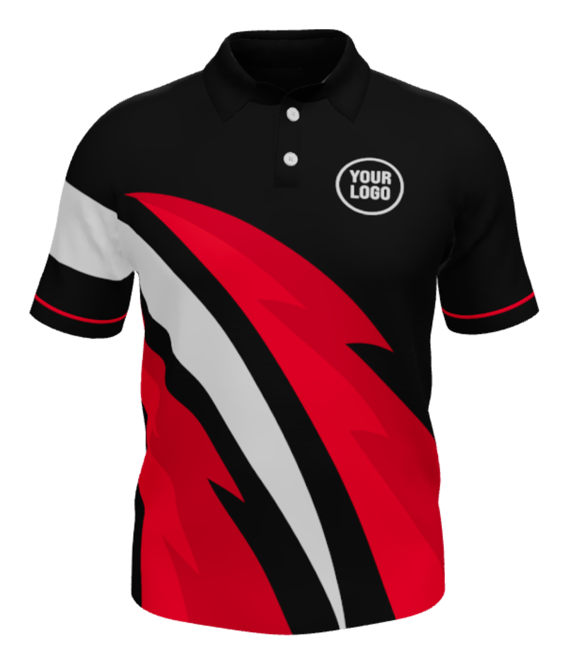 Polo with Casual Collar, design 19