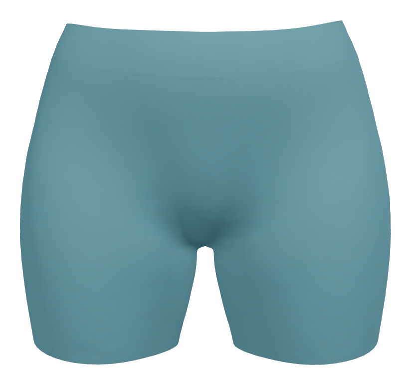 Female 5" active short, design Blank